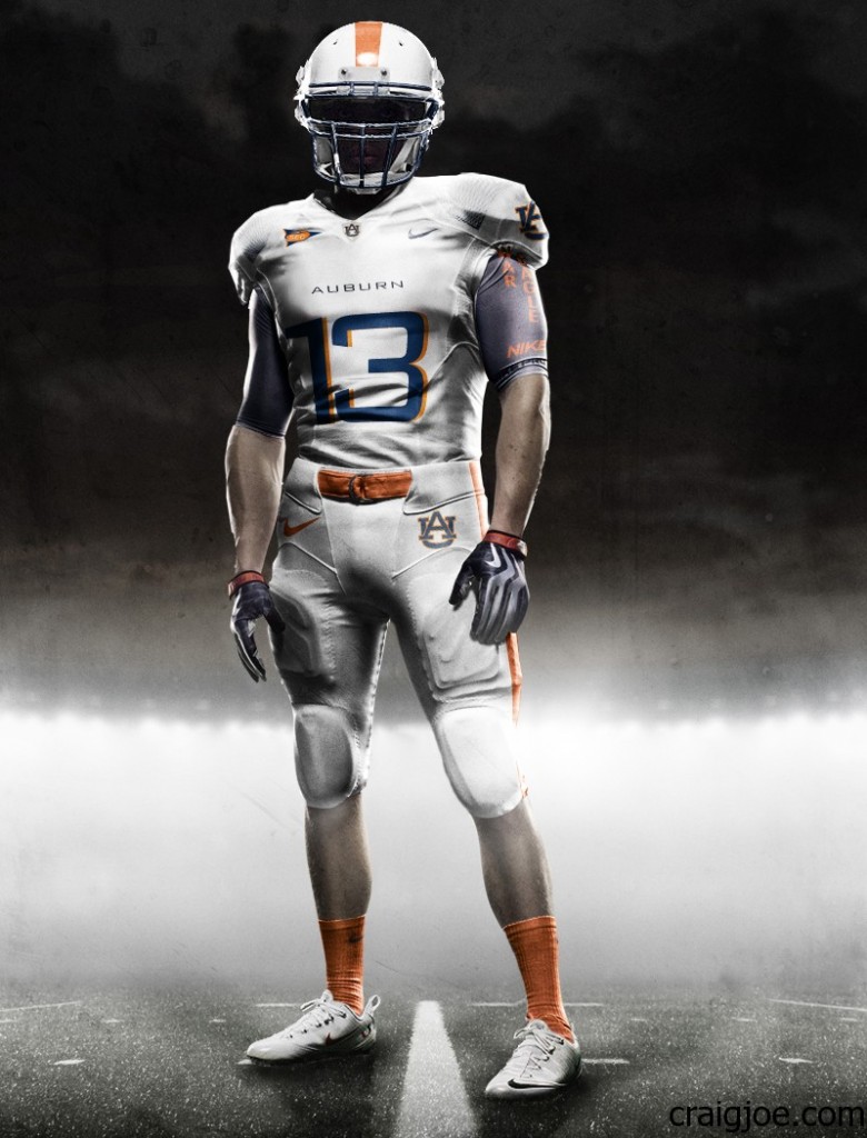 War Blogle - What If Auburn Had Nike Pro Combat Uniforms?