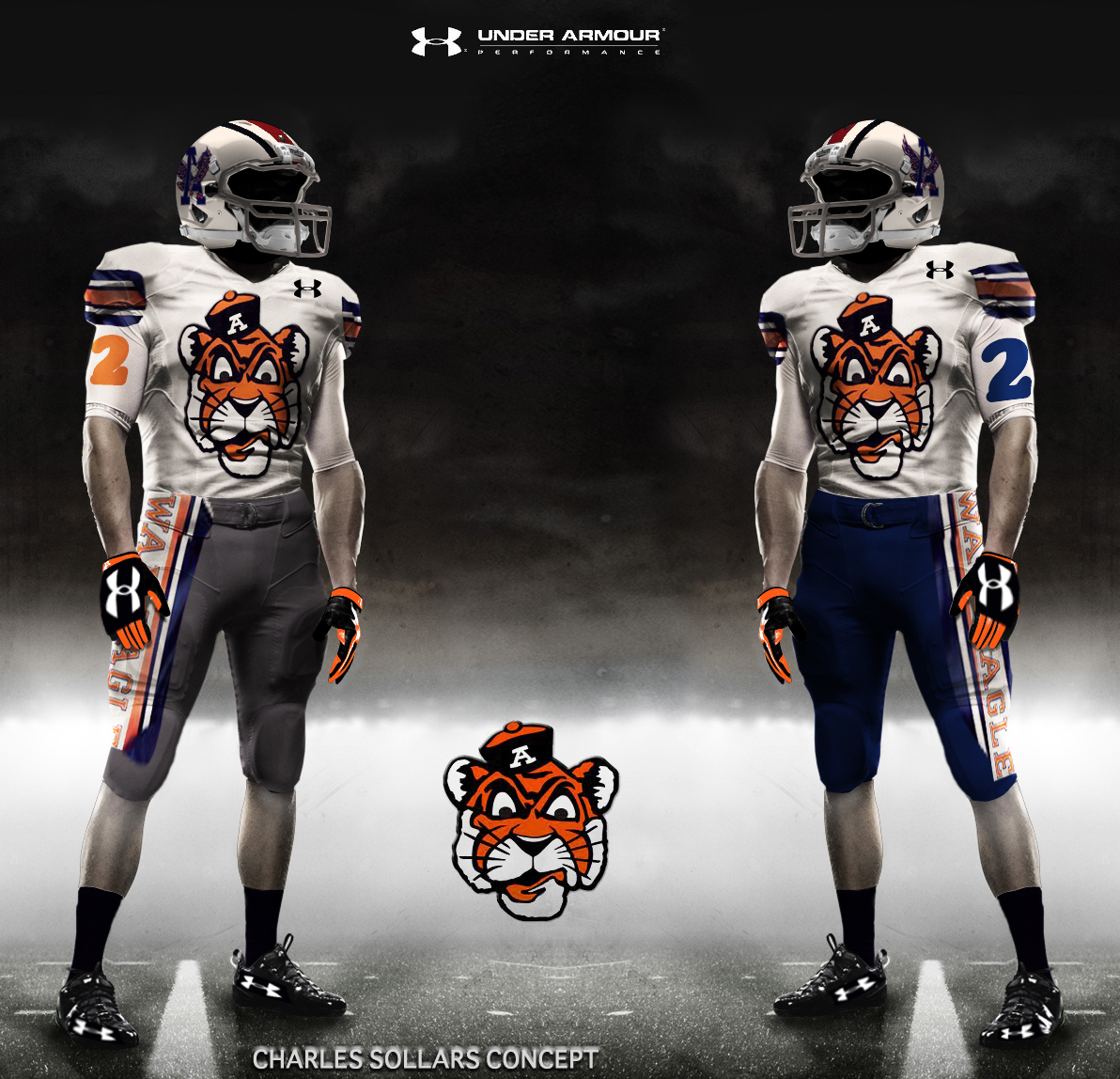 Check out these concept uniform designs for Auburn 