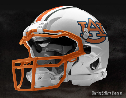 Iron Bowl Features Orange Facemasks for First Time Since 1984