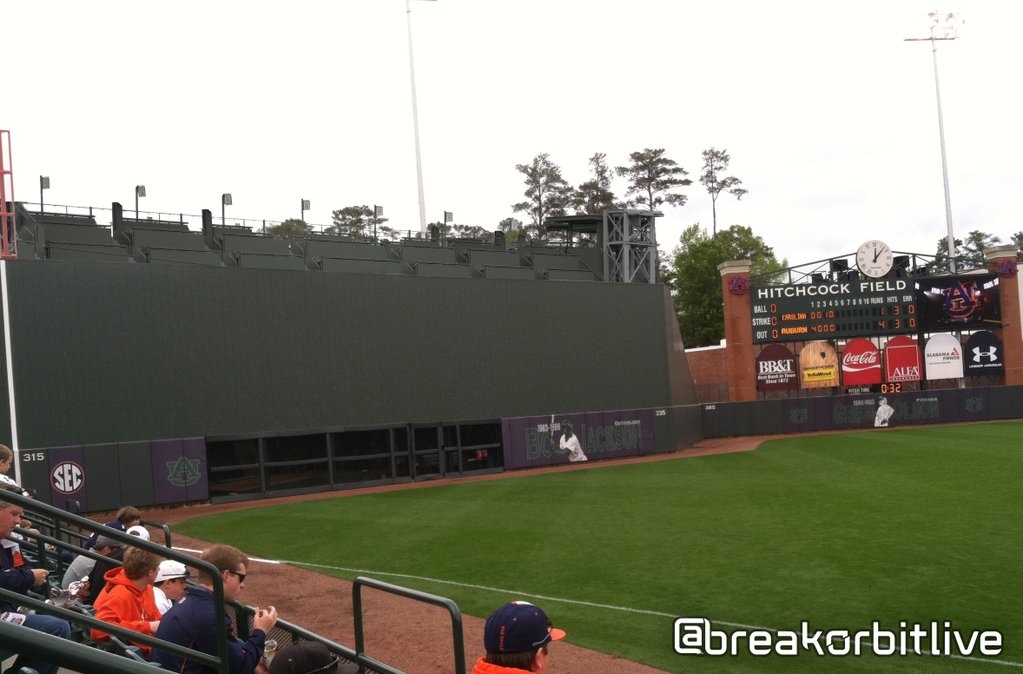 green monster before seats